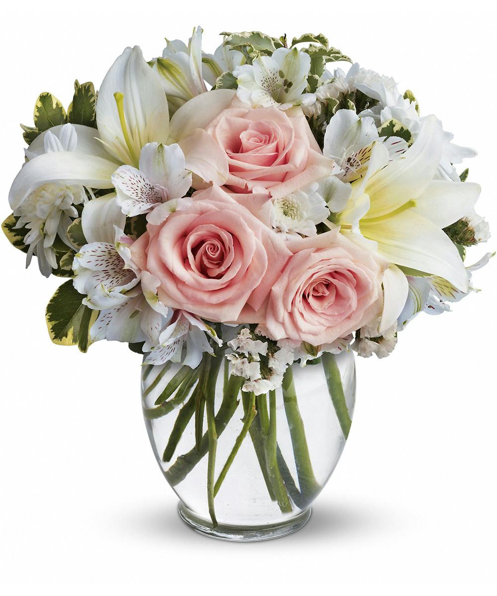 Fresh, White Flowers For Labor Day - Campbell's Flowers