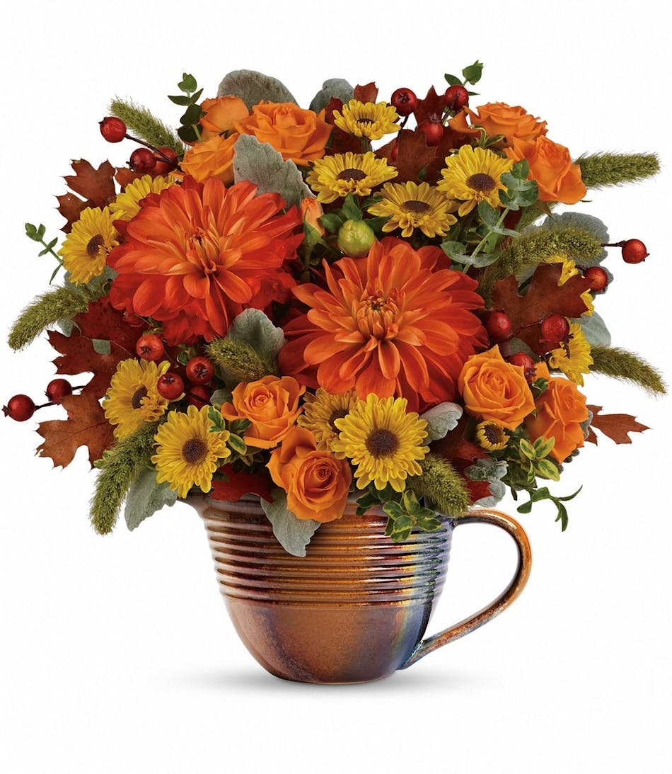 Autumn Sunrise Bouquet Florists Pueblo (CO) Sameday Delivery Campbell's Flowers & Greenhouse