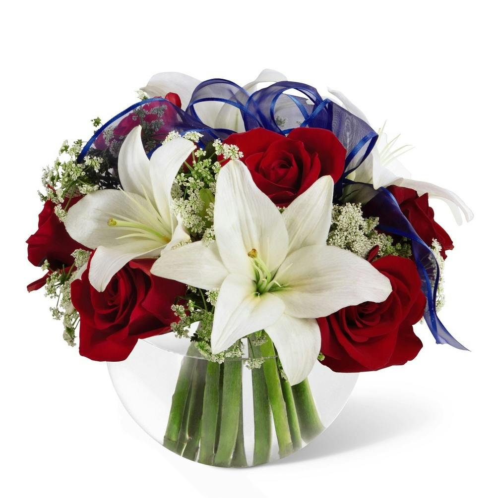 The Independence Bouquet Pueblo (CO) Patriotic Flower Delivery Campbell's Flowers