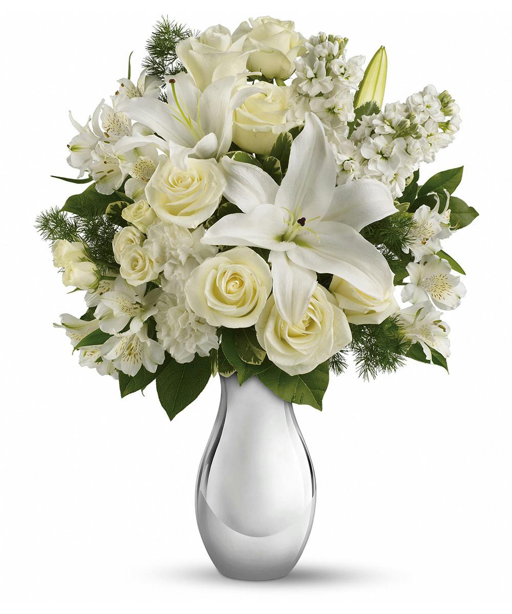 Shimmering White Bouquet Pueblo (CO) SameDay Flower Delivery Campbell's Flowers