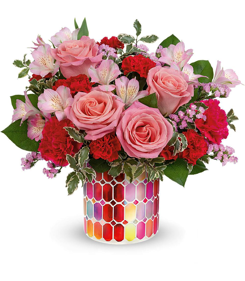 Charming Mosaic Bouquet Pueblo (CO) SameDay Flower Delivery Campbell's Flowers