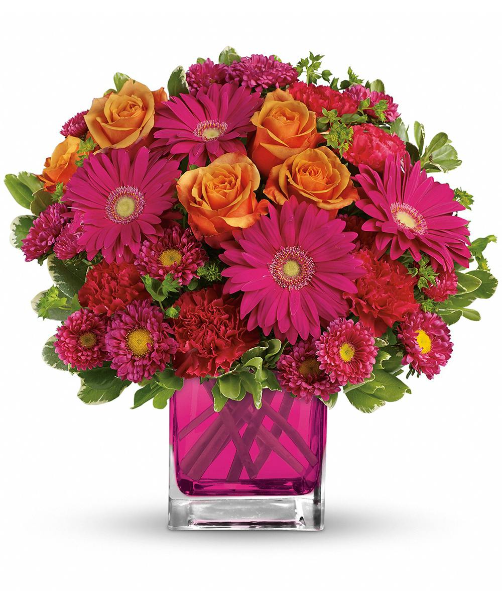 Turn Up The Pink Bouquet | Pueblo (CO) Same-Day Flower Delivery ...